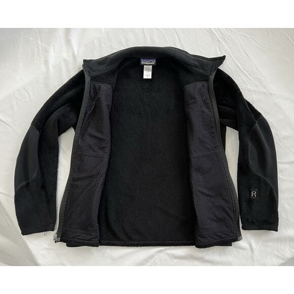 Patagonia R2 Black Fleece Jacket Full Zip Polartec w Pockets Women’s MEDIUM - Picture 8 of 10